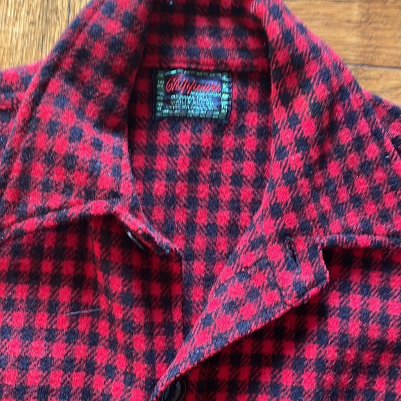 Chippewa falls wool plaid shirt M- L vintage - Picture 2 of 3